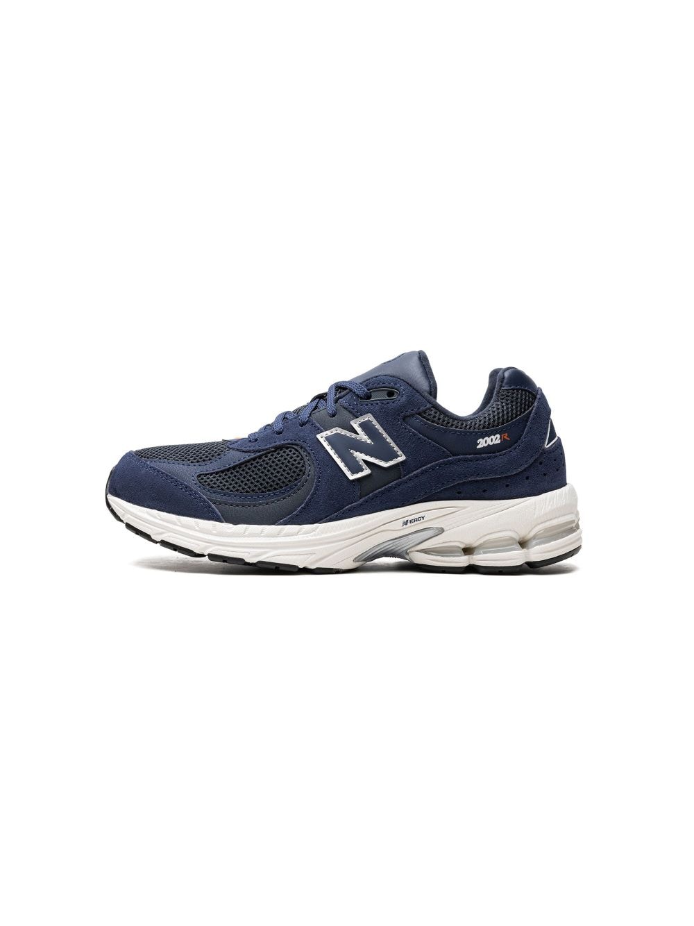 Shop New Balance 2002r "blue/black" Sneakers