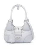 Prada Moon padded leather tote bag - Grey