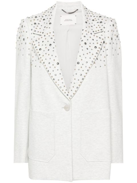 Dorothee Schumacher stud-embellished jersey blazer