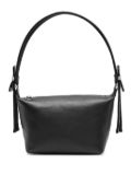 Kara crystal-strap leather tote bag - Black