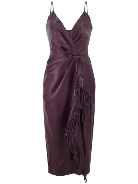 Simkhai Carlee fringe-detailing dress