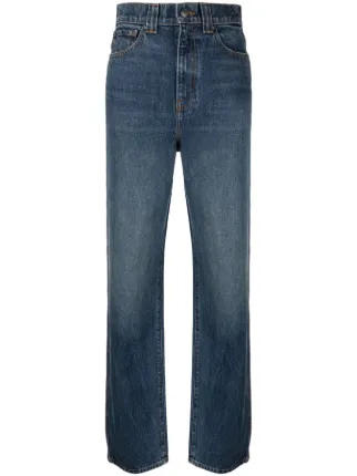 KHAITE Albi ストレートジーンズ | ブルー | FARFETCH JP