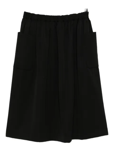 Comme Des Garçons Girl wool midi skirt
