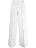Dorothee Schumacher pressed-crease concealed-fastening tailored trousers - Grey