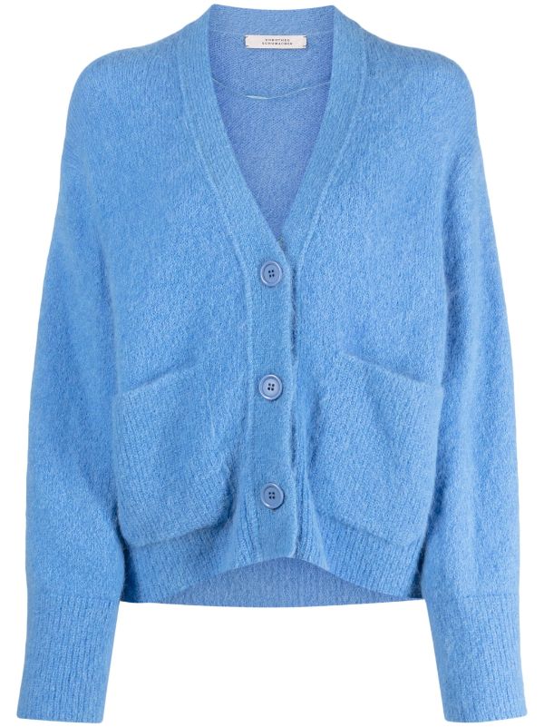 Dorothee Schumacher Brushed V-neck Cardigan - Farfetch