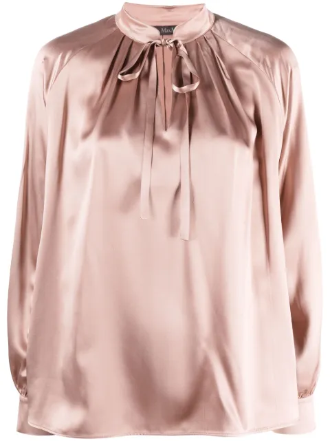Max Mara Tamigi silk blouse