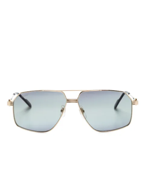 Cartier Eyewear pilot-frame sunglasses