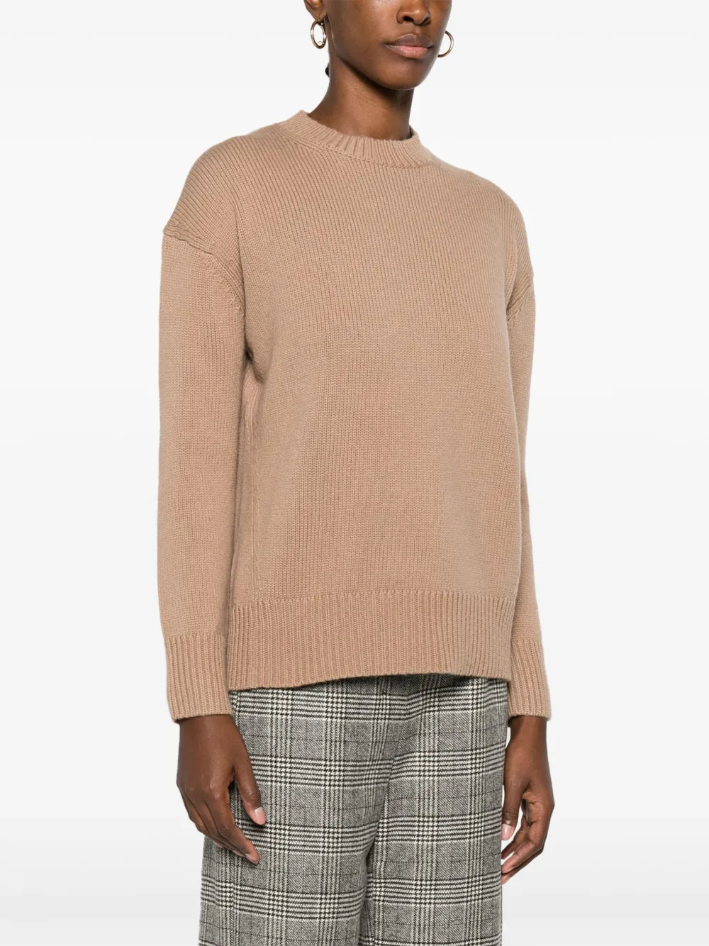 'S Max Mara Trui met ronde hals Bruin