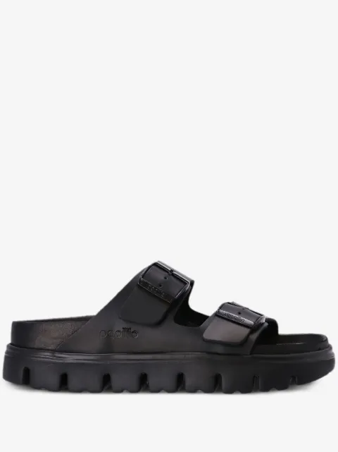 Birkenstock 파필리오 아리조나 버클 슬라이더 샌들