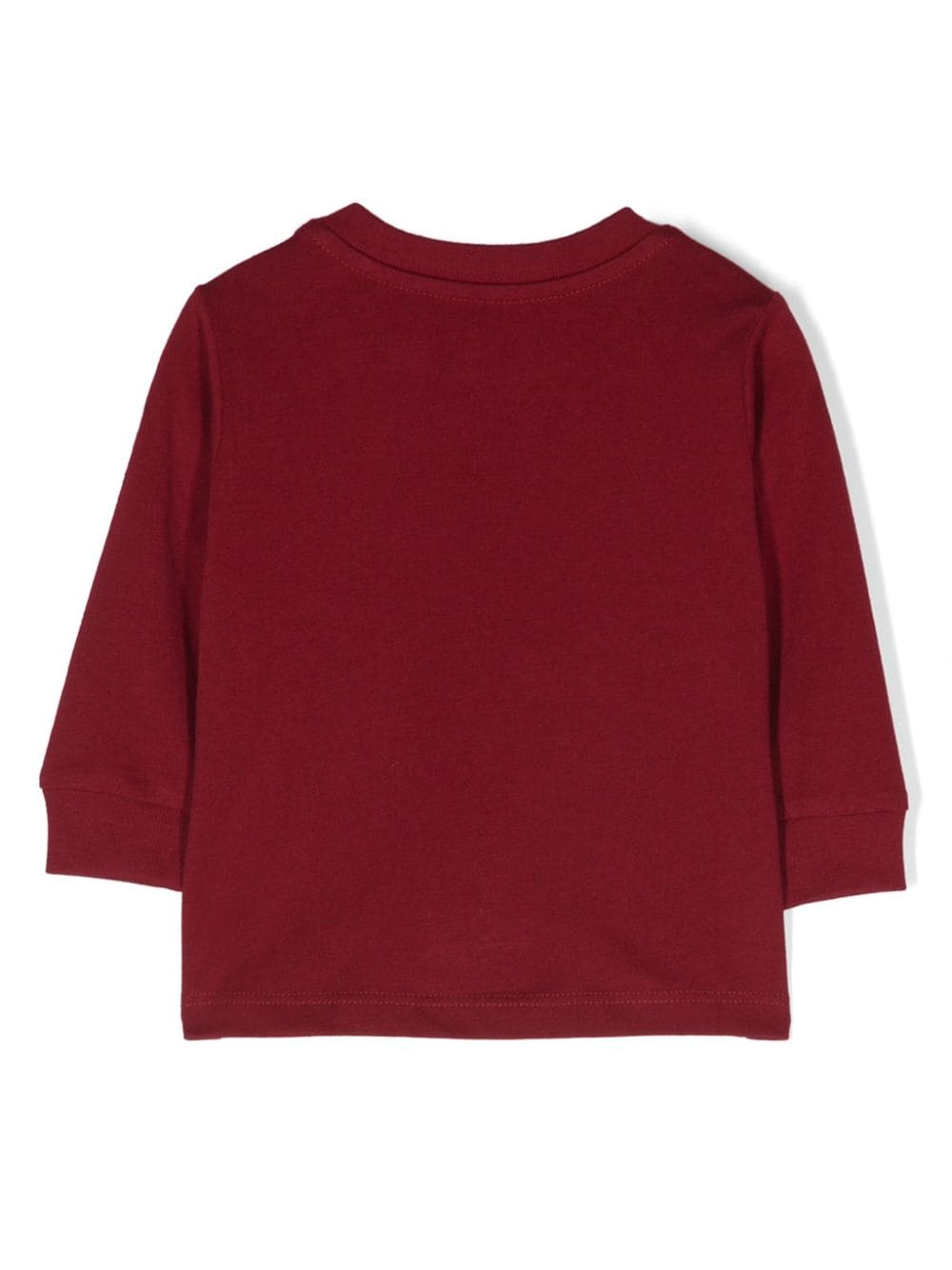 Shop Ralph Lauren Polo Bear-printed Cotton Sweatshirt In Red
