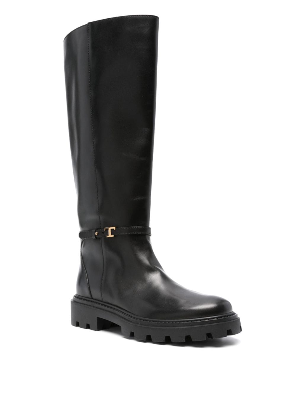 Image 2 of Tod's leather knee-high boots