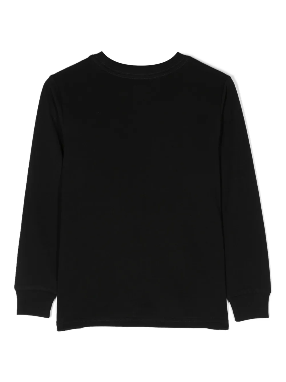 Ralph Lauren Kids Polo Bear-printed cotton sweatshirt - Zwart