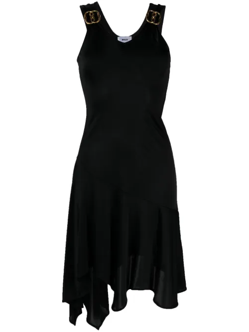 Robe en satin à plaque logo - Bally - Modalova