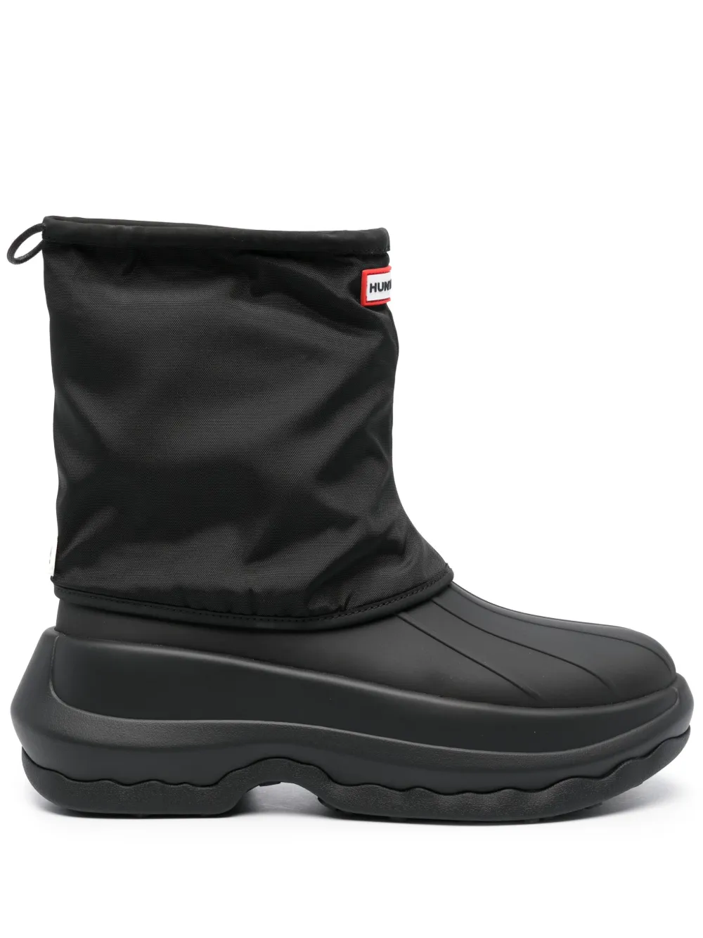 Kenzo X Hunter Men's Fleece-lined Lace-up Snow Boots With Removable Gaiter In Black