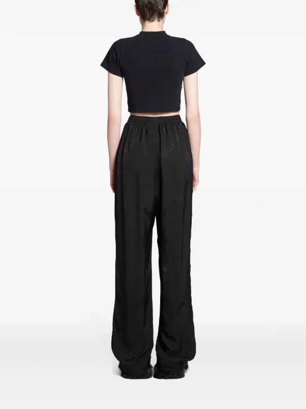 Balenciaga wide leg trousers clearance
