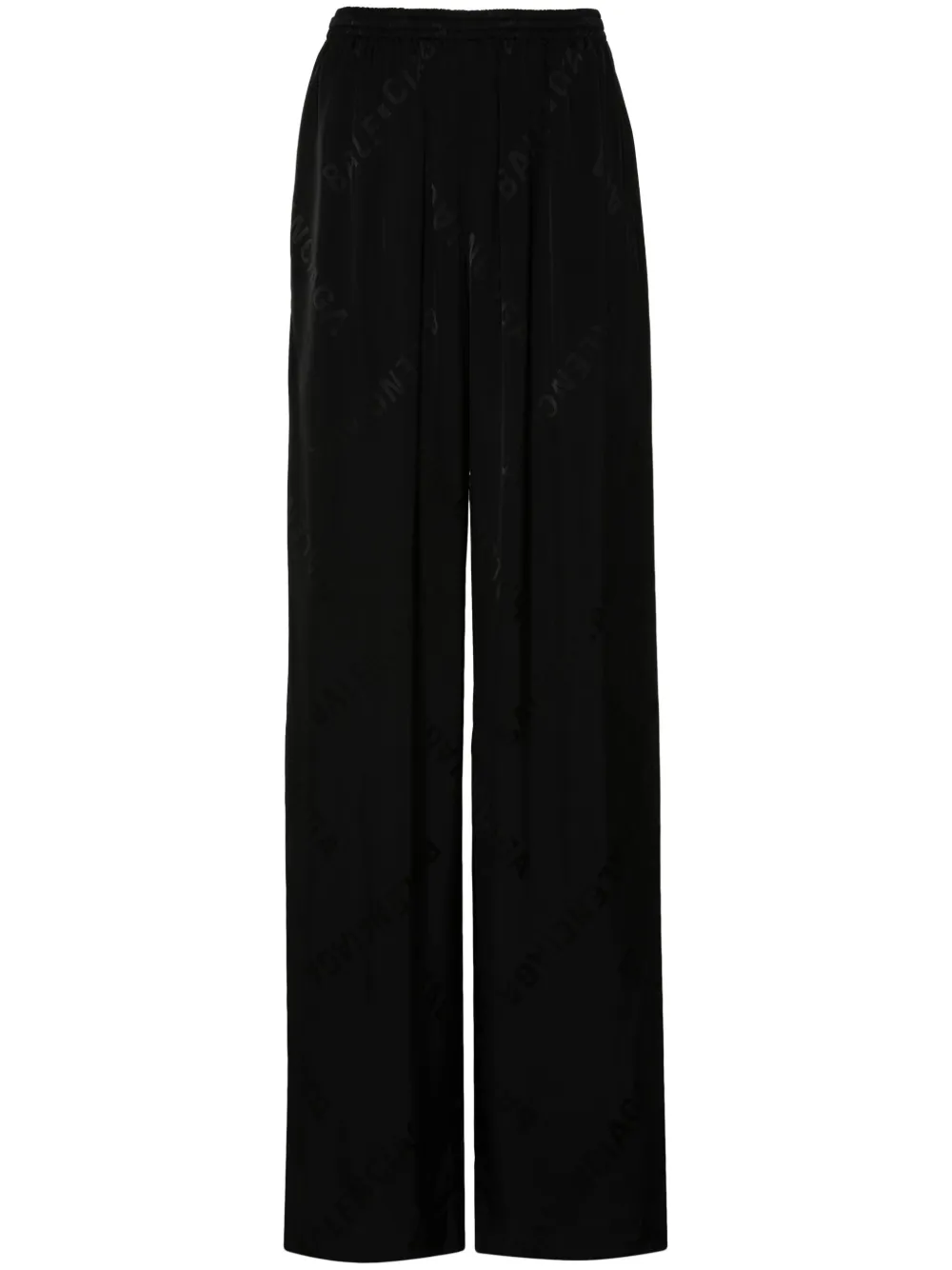 Balenciaga Broek met logo-jacquard Zwart