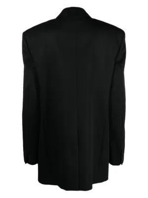 VIP【関税送料無料】希少 GIVENCHY BLACK WOOL BLAZER GIVENCHY Wool and mohair-blend blazer | NET-A-PORTER