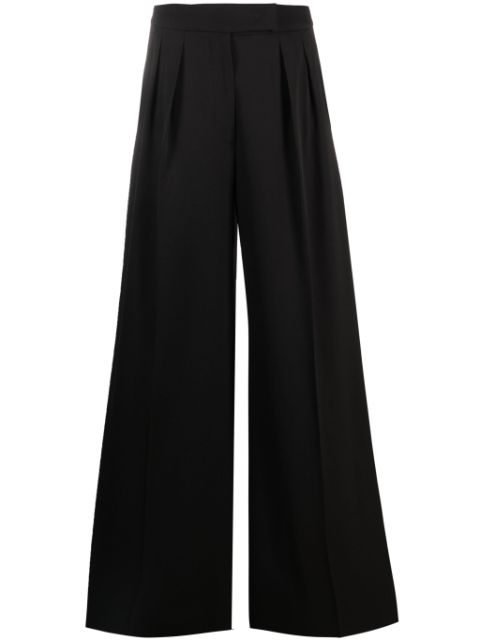 Max Mara high-waist wide-leg pleated trousers Women