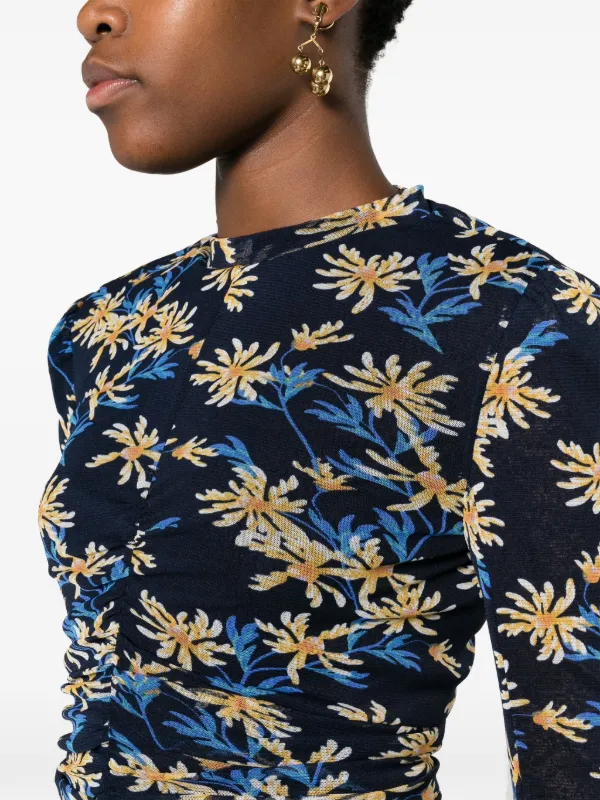 DVF Diane Von Furstenberg Azula Paris floral-pattern
