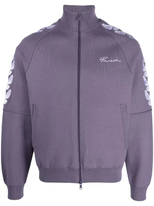 Sweat zippé à imprimé graphique - 3PARADIS - Modalova