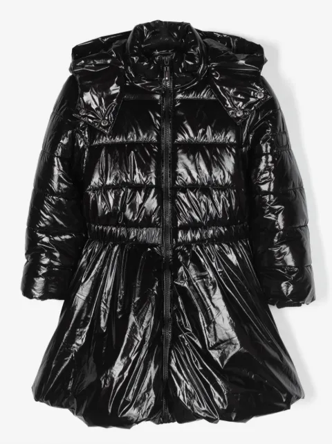 TWINSET Kids hooded padded coat