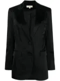 Michael Michael Kors satin single-breasted blazer - Black