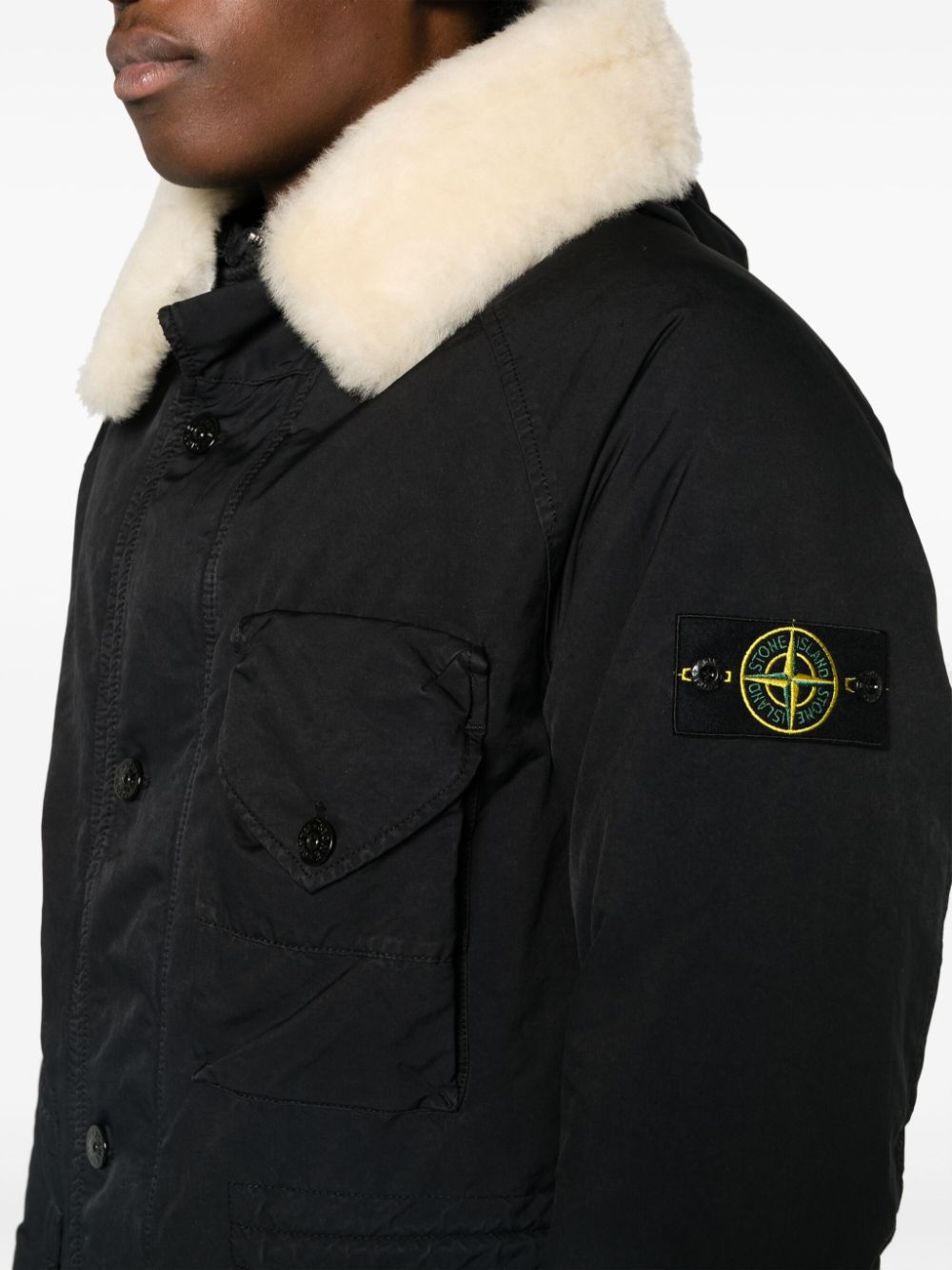 Stone island store parka david tc