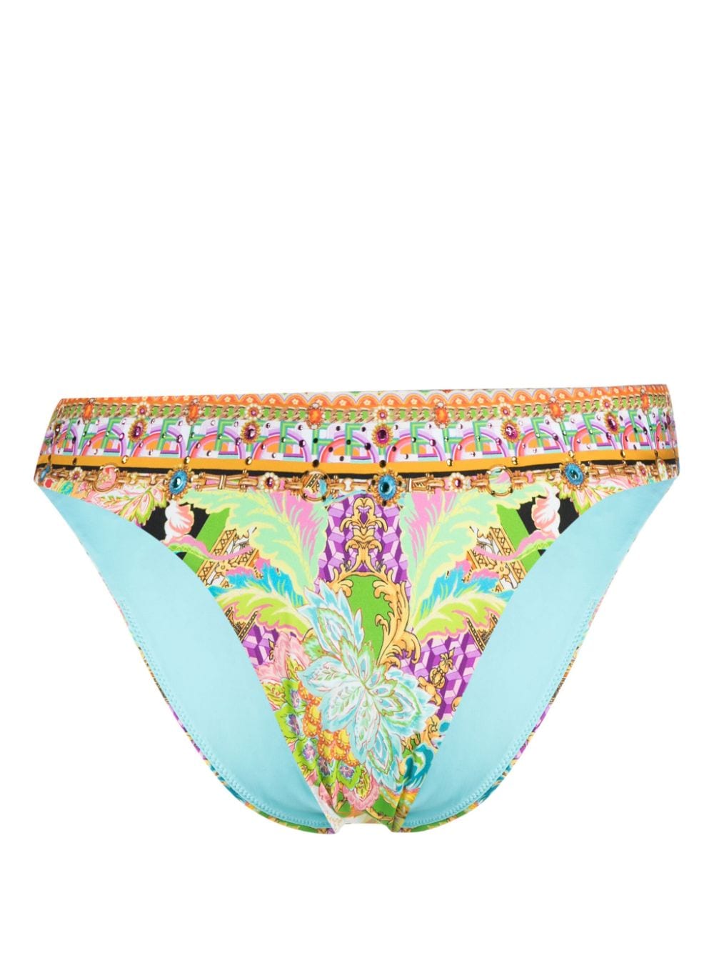 CAMILLA SUNDOWNERS IN SICILY HIGH-WAIST BIQUINI BOTTOMS