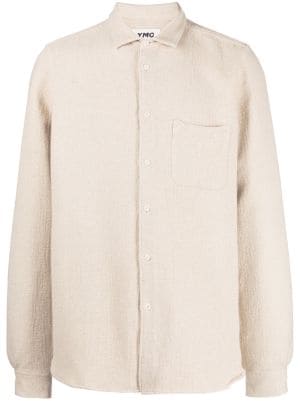 YMC Curtis textured-finish Shirt - Farfetch