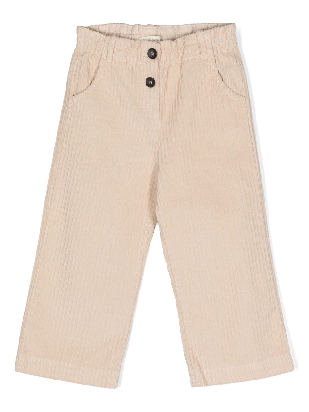 ZHOE & TOBIAH CORDUROY COTTON-BLEND TROUSERS