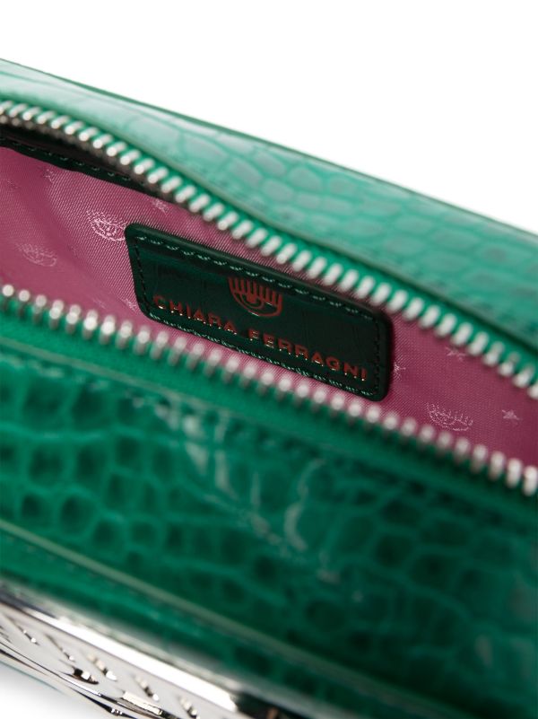 Louis Vuitton Green Alligator Leather Zippy Wallet Louis Vuitton