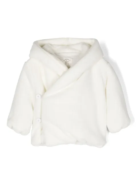 TEDDY & MINOU hooded faux-fur jacket