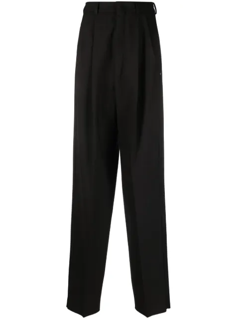 Sportmax high-waist virgin wool trousers