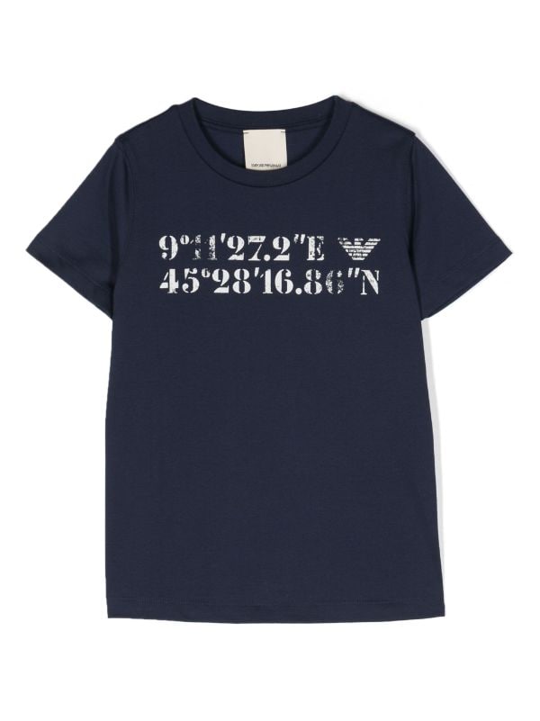 Armani on sale kids shirt