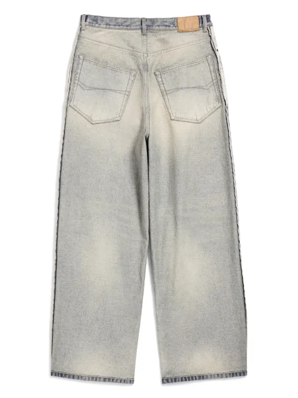 Balenciaga Baggy wide-leg Jeans - Farfetch