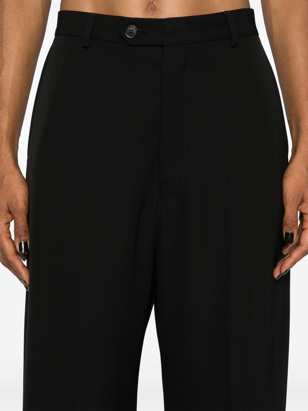 Balenciaga Baggy broek Zwart