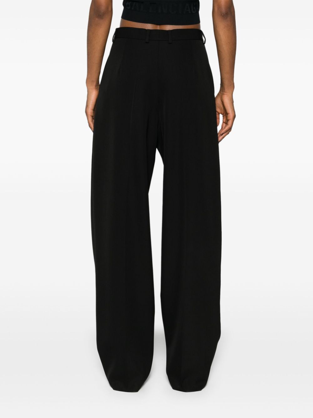 Balenciaga Baggy broek Zwart