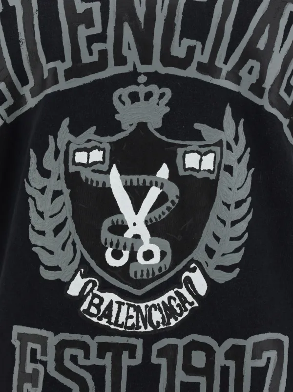 BALENCIAGA グラフィックTシャツ ブラック　00s 希少 Balenciaga グラフィック Tシャツ | ブラック | FARFETCH JP