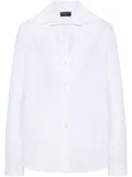 Balenciaga kick-collar shirt - White