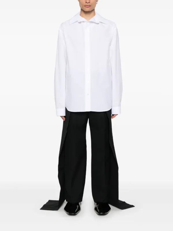 Balenciaga キックカラーシャツ | ホワイト | FARFETCH JP