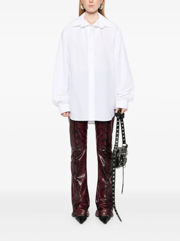 Balenciaga キックカラーシャツ | ホワイト | FARFETCH JP Balenciaga キックカラーシャツ | ホワイト | FARFETCH JP