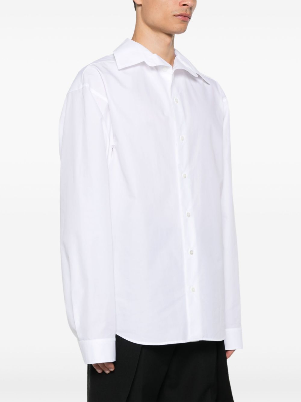 Balenciaga kick-collar shirt Men