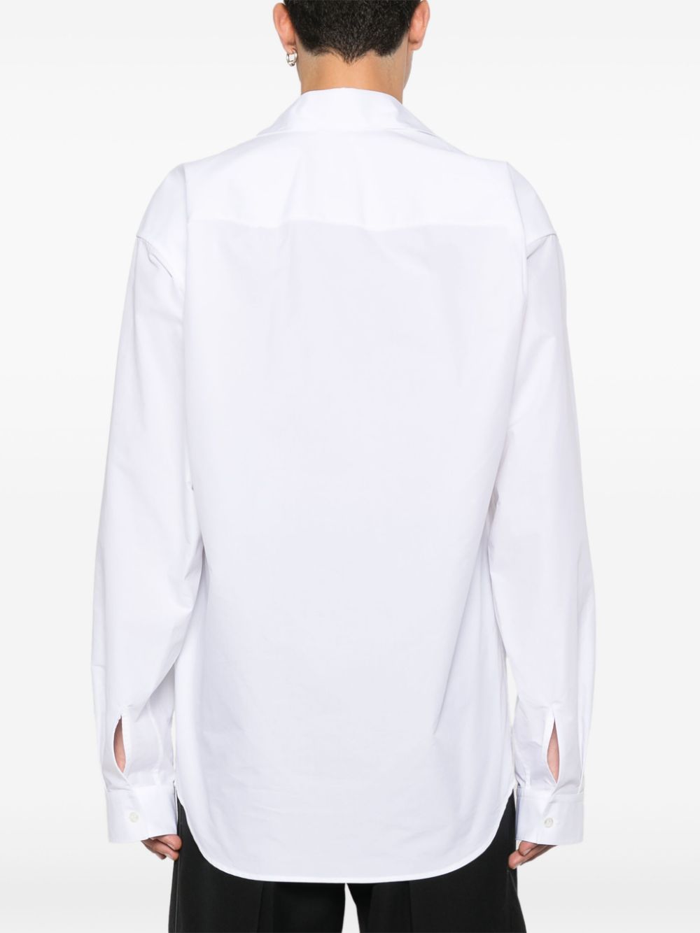 Balenciaga kick-collar shirt Men