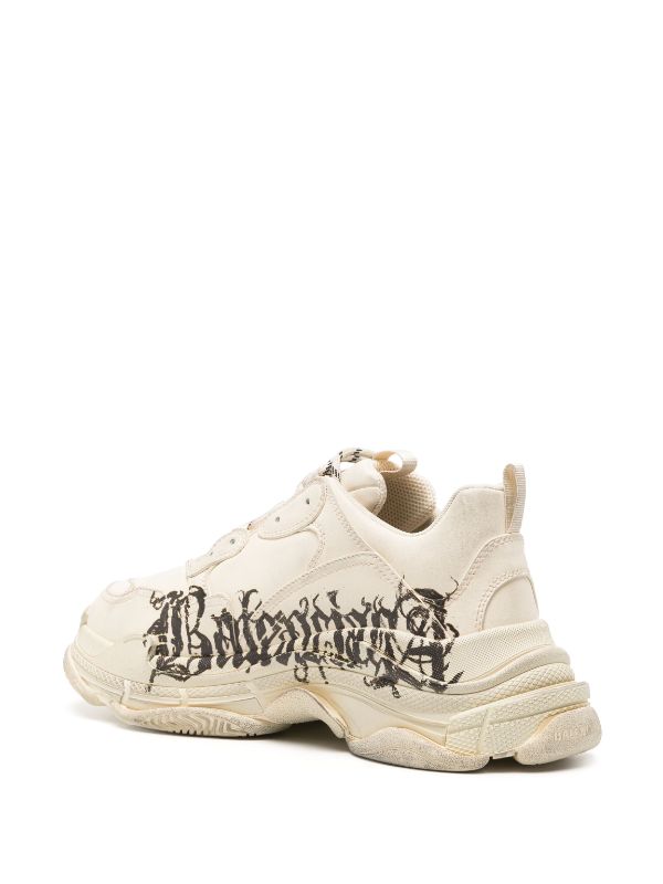 Balenciaga Triple S Chunky Sneakers - Farfetch