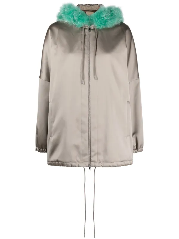 Gucci hooded coat online