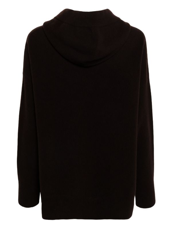 Roberto Collina Wool Slouch Hoodie Farfetch