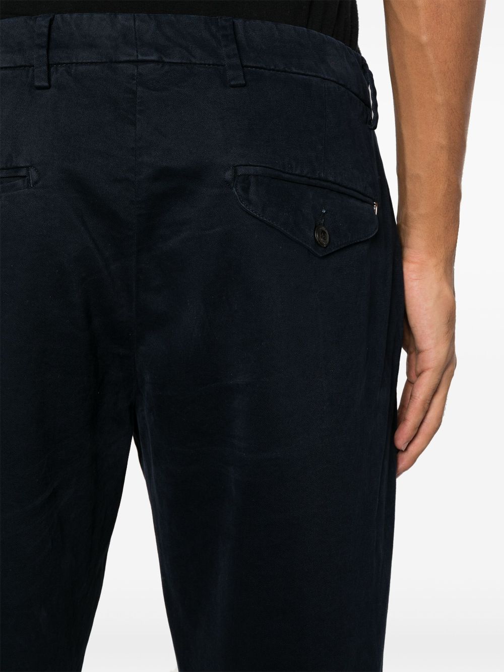 DONDUP Chino met toelopende pijpen Blauw