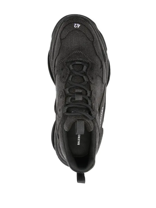 Balenciaga Triple S Sneakers | Black | FARFETCH ZA