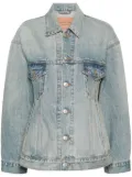Balenciaga Hourglass denim jacket - Blue