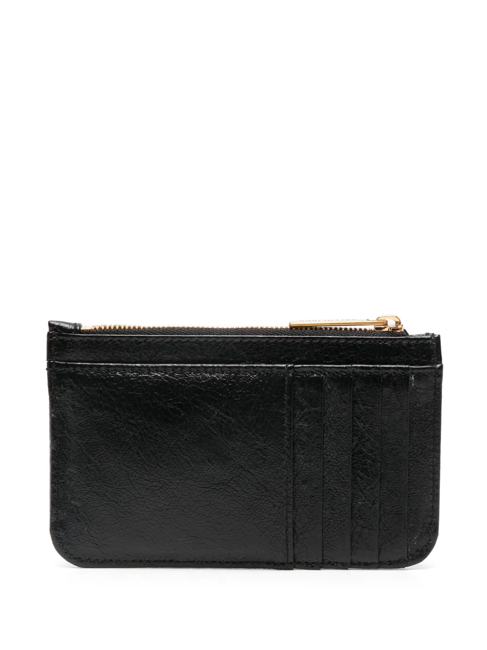 Balenciaga logo-plaque Leather Cardholder - Farfetch